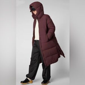 Save the duck Halesia long down jacket puffer coat new with tags Size S